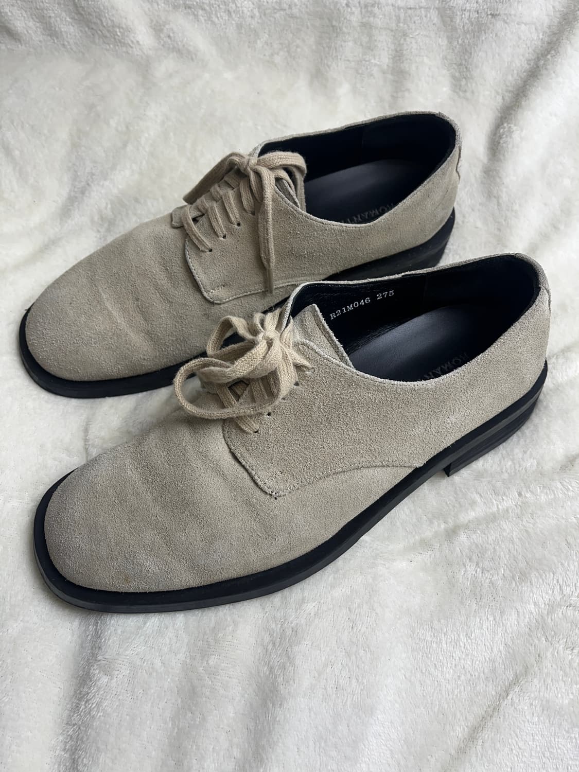 [275] 로맨틱 무브 스웨이드 더비슈즈 상품이미지3