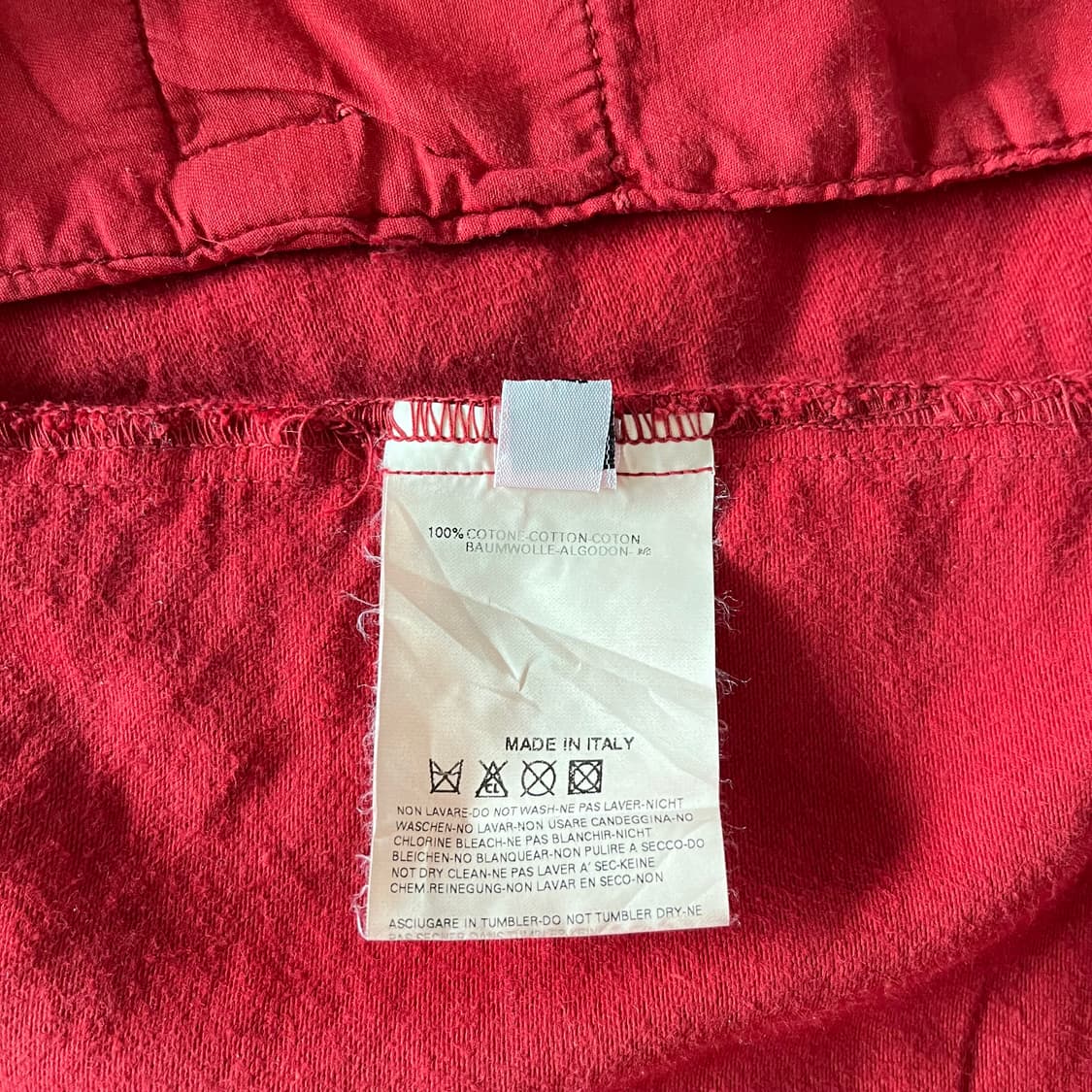 메종 마르지엘라 MM6 Maison Margiela 레드 스커트 상품이미지9