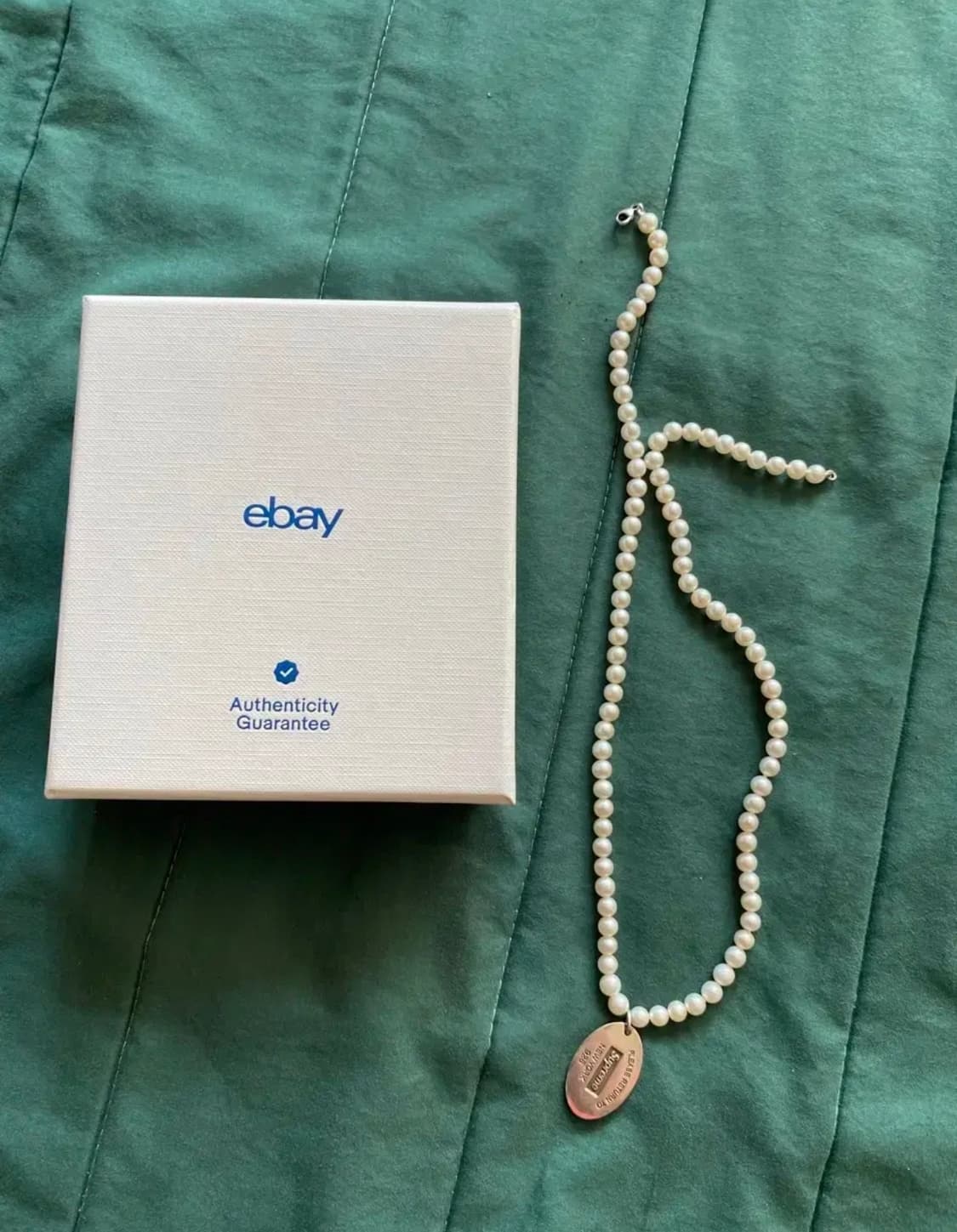 슈프림 티파니 진주 목걸이 상품이미지1