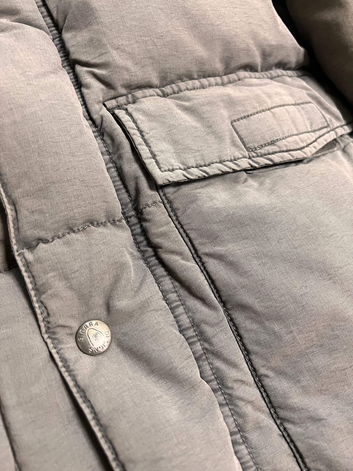 시에라디자인 x 저널스탠다드 가먼트다잉 다운 패딩 M 상품이미지3