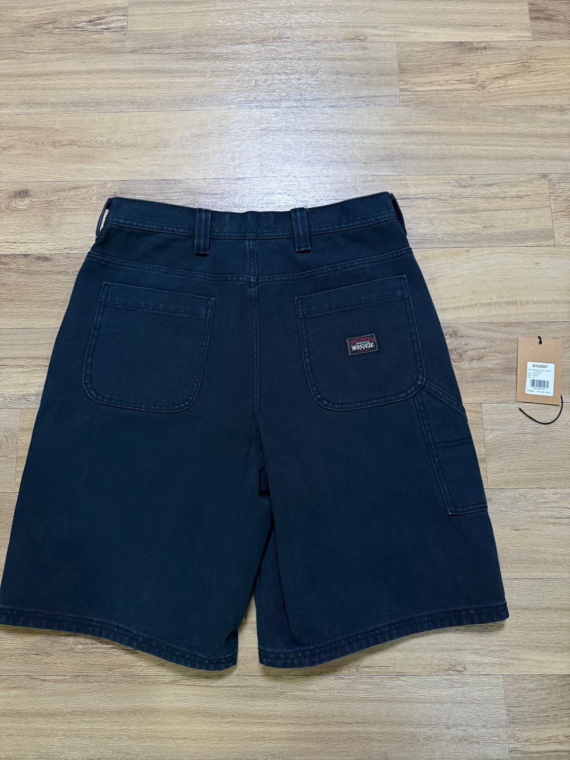 30 스투시 워시드 캔버스 워크 쇼츠 상품이미지2