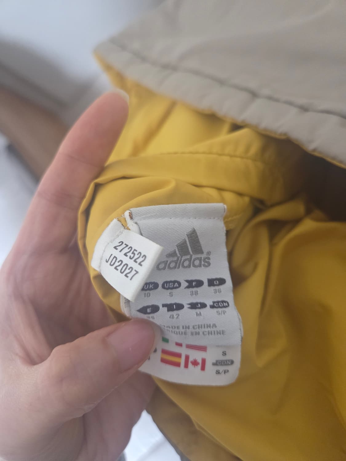 아디다스 JD2027 리버시블 경량패딩 상품이미지7