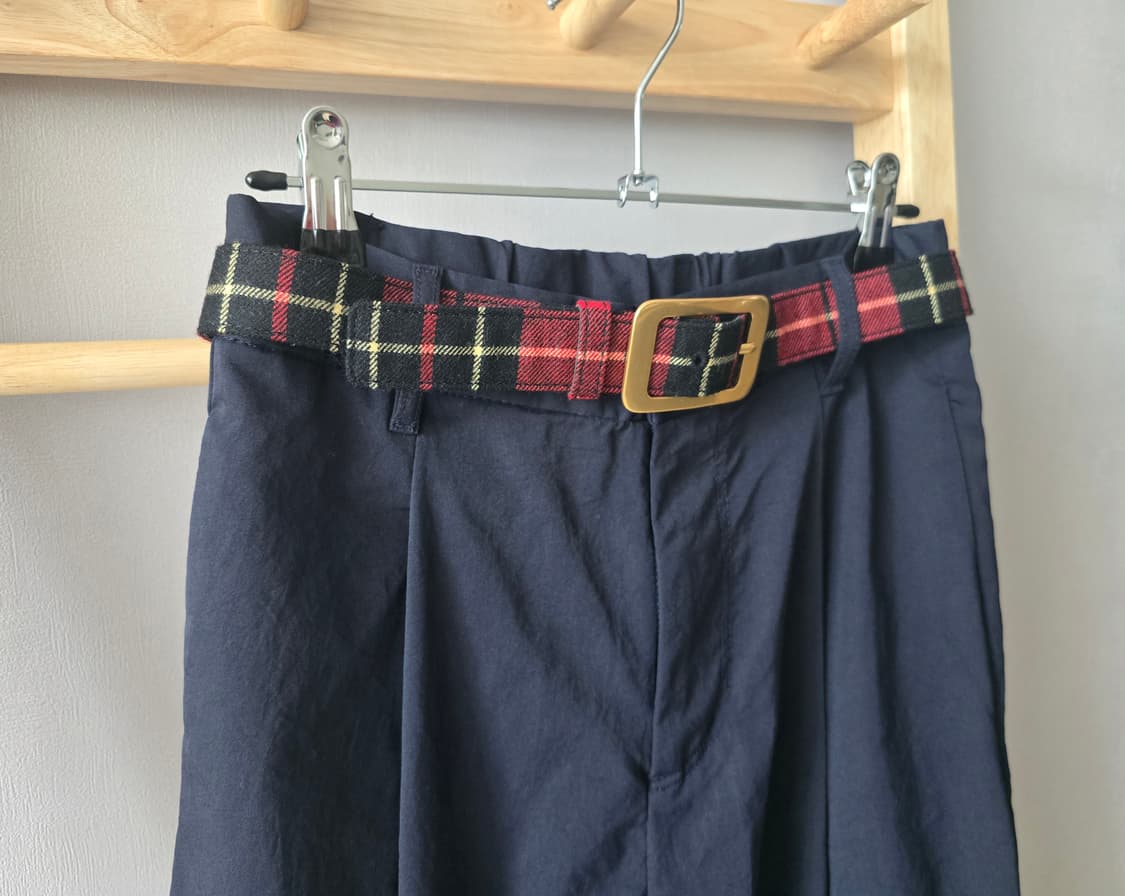 MOJO.S.PHINE 타탄 체크 벨트 상품이미지3