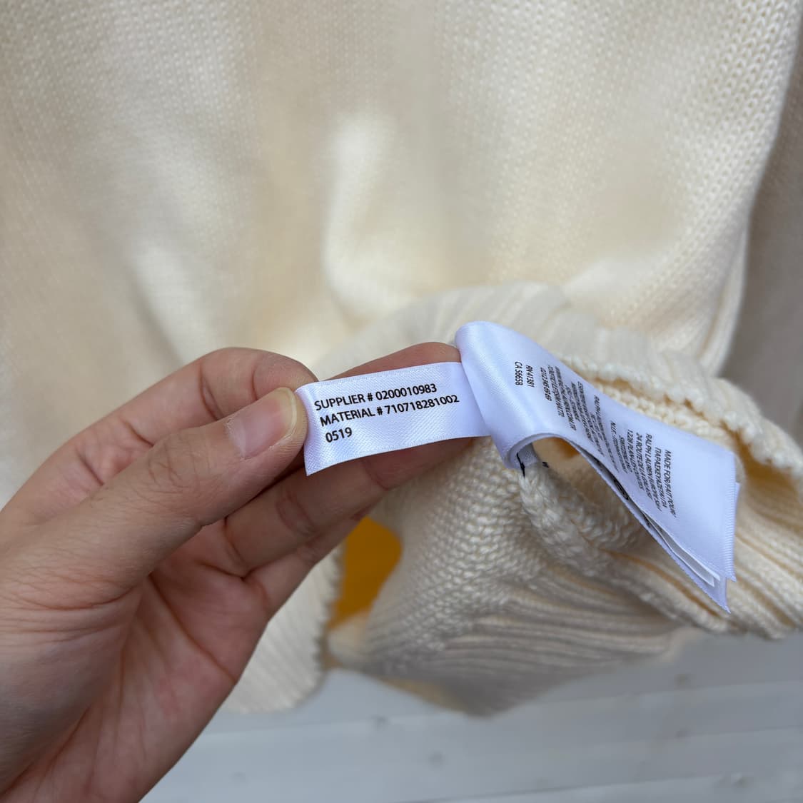 Polo 폴로 made in usa 성조기 니트 상품이미지7