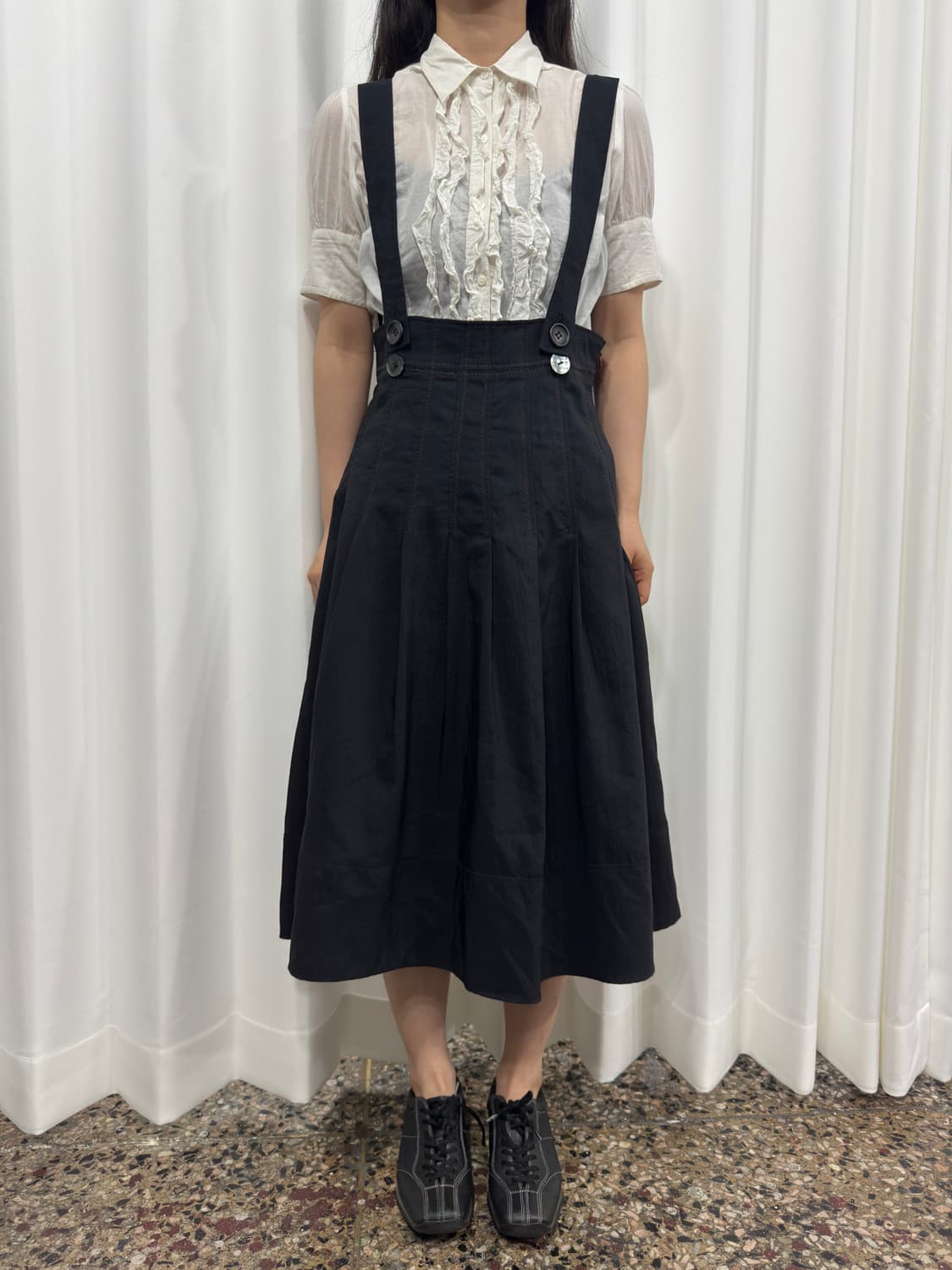 strap design skirt 상품이미지1