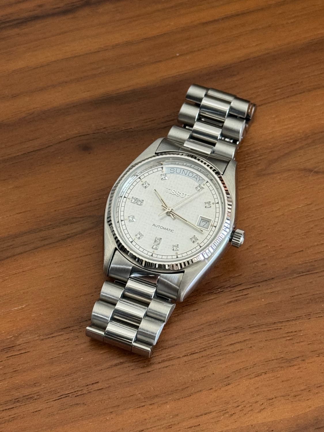 1970-80s 빈티지 티쏘 Tissot 데이데이트 희귀 상품이미지1