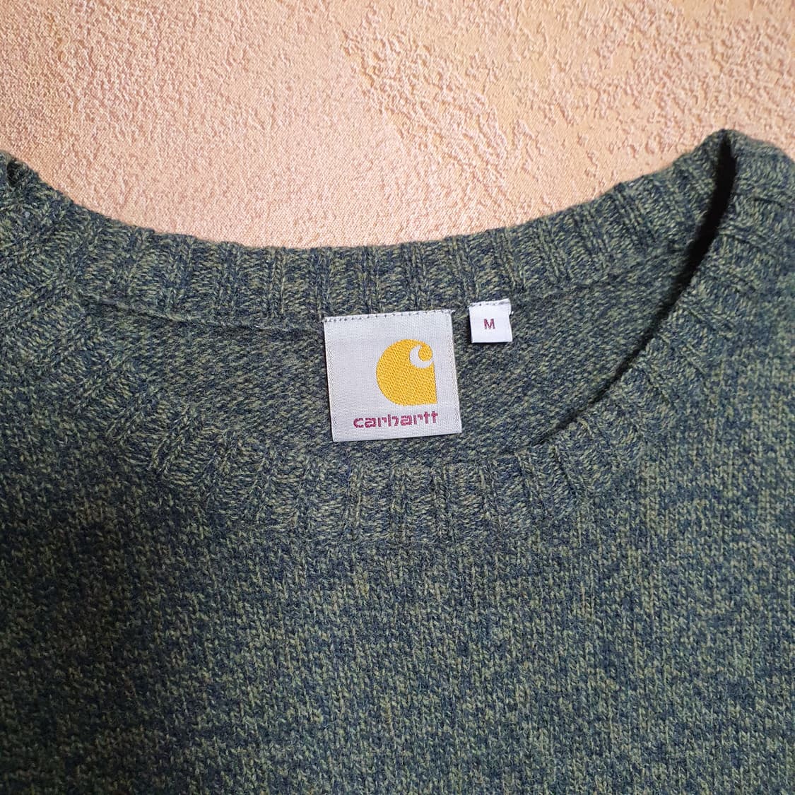 ✨ (바배) 칼하트 WIP 투톤 스웨터 니트 상품이미지3