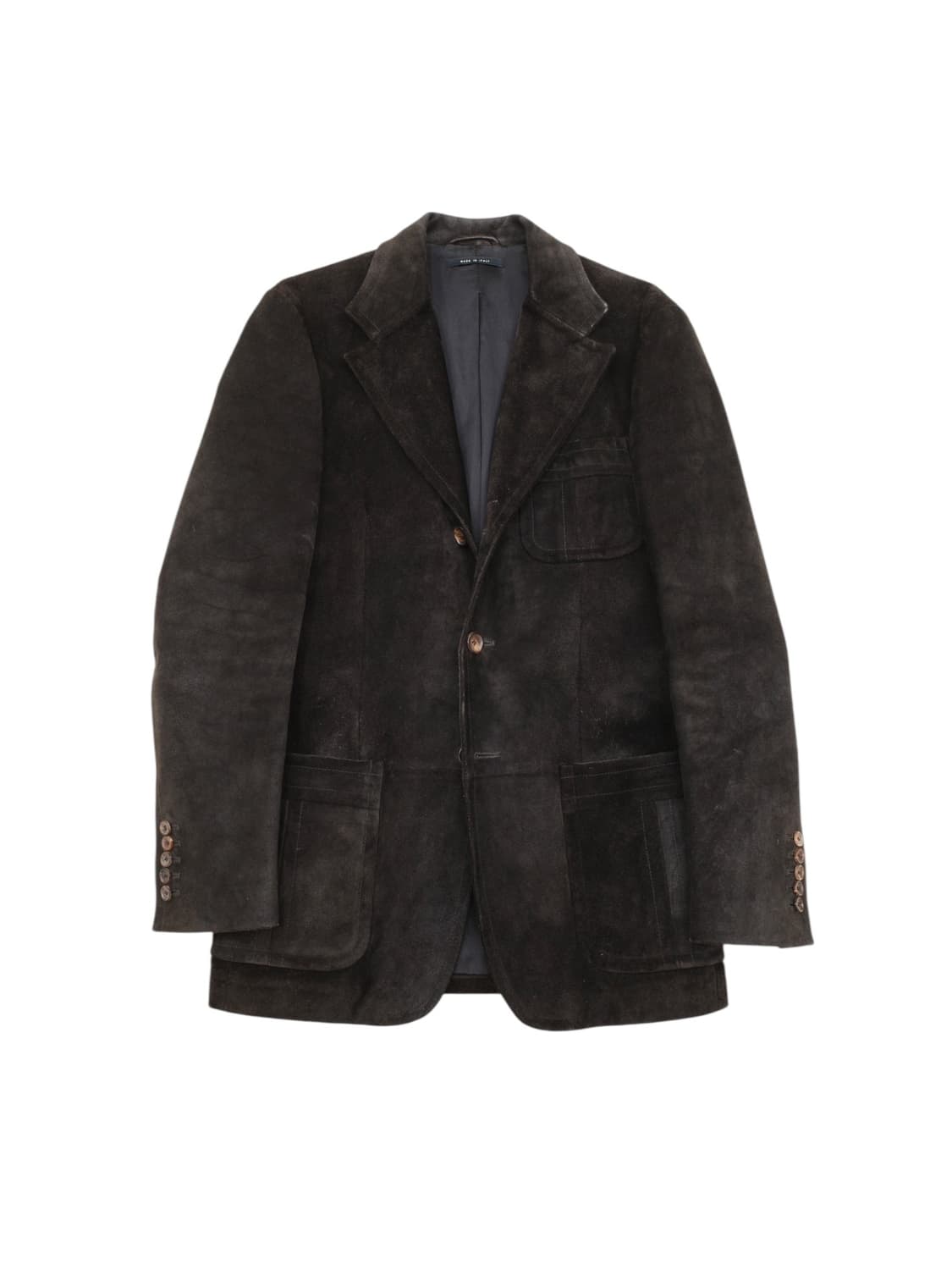 04S/S 구찌 스웨이드 쓰리버튼 자켓 상품이미지1