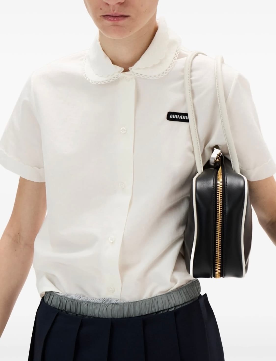 MIUMIU poplin shirt (40) 상품이미지1