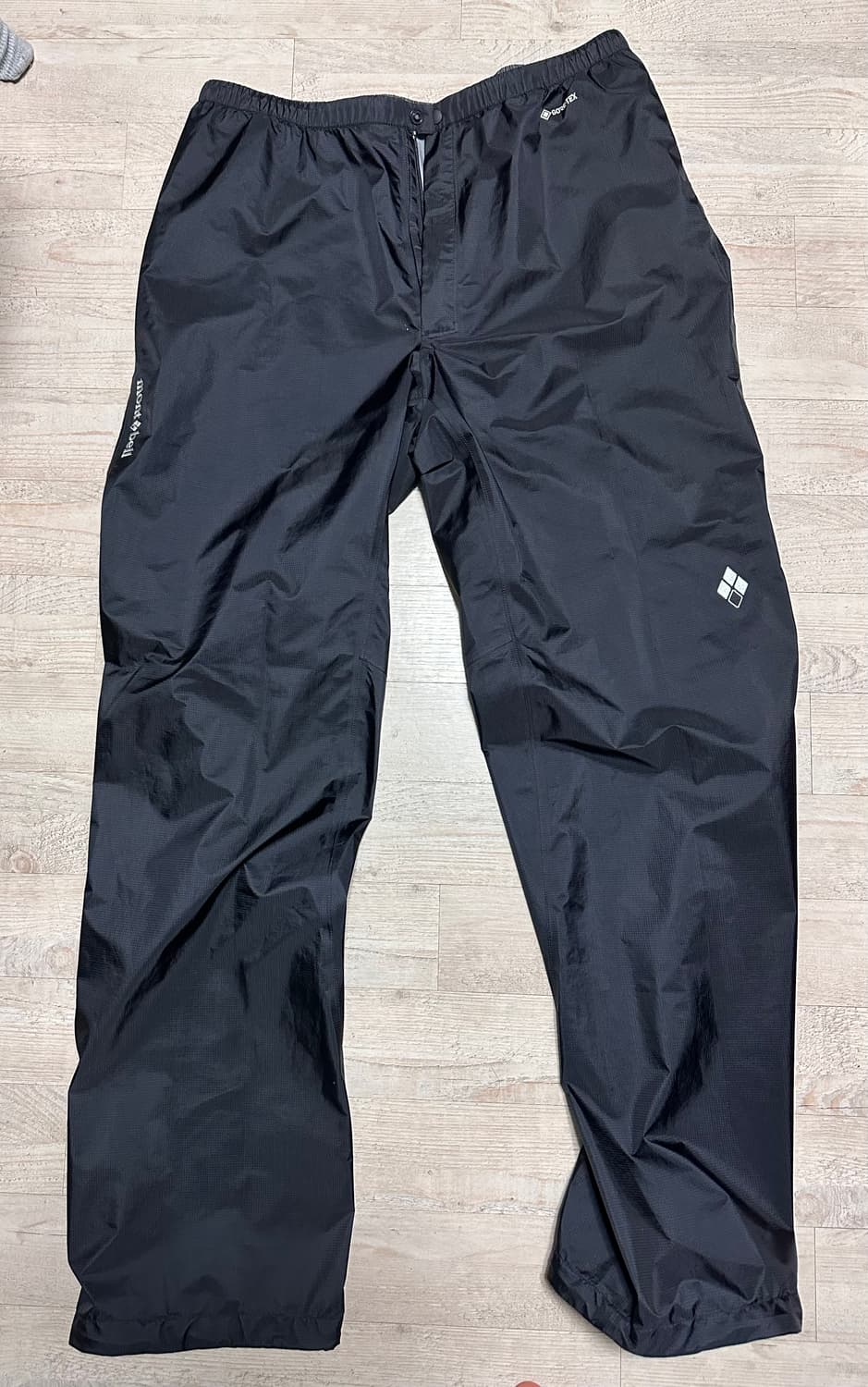 몽벨 고어텍스 스톰 크루저 블랙 팬츠 상품이미지2