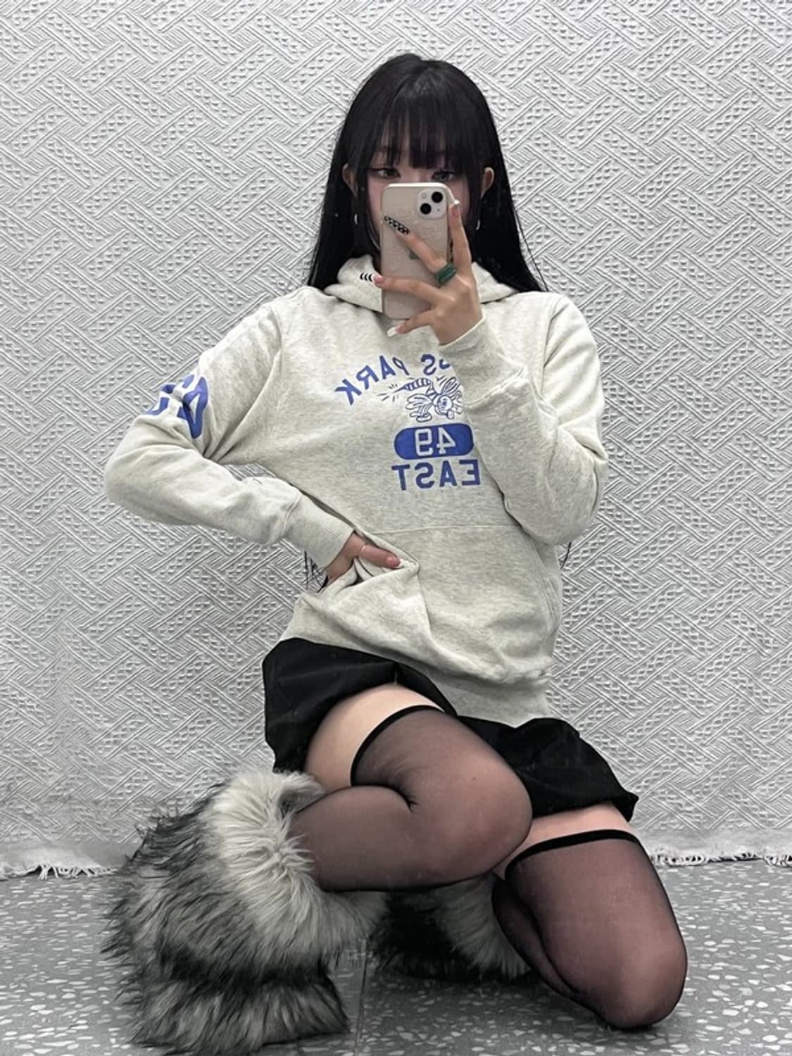 챔피온 올드스쿨 레트로 빈티지 자수패치 후드티 S C10370 상품이미지1