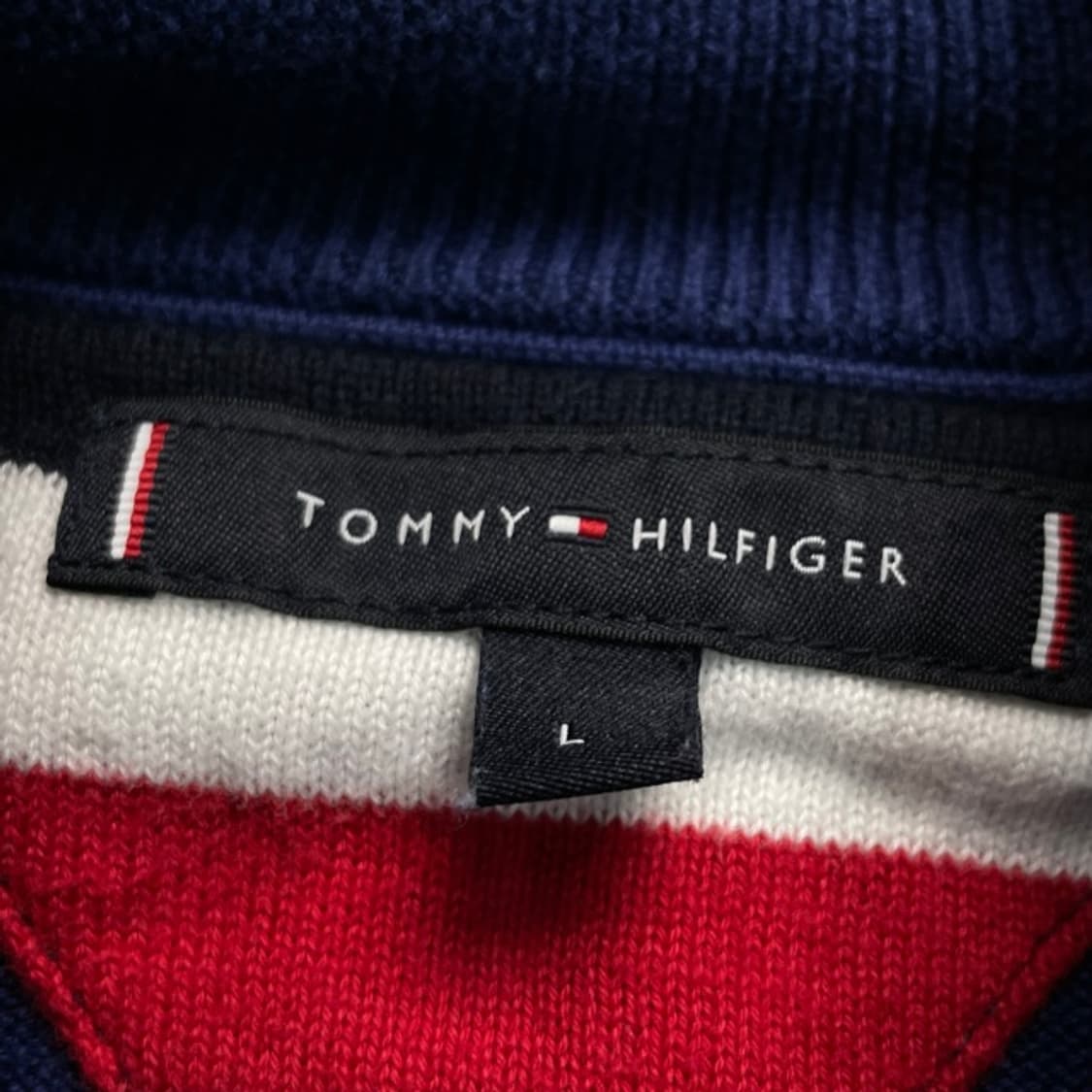 100 타미힐피거 니트집업 상품이미지3