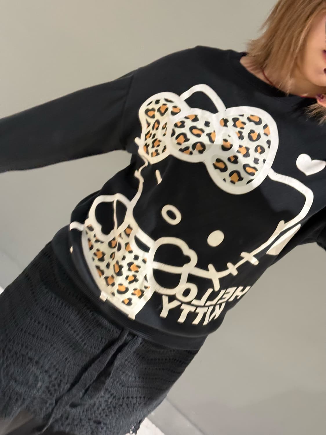 Sanrio hello kitty printing sweatshirt 상품이미지3