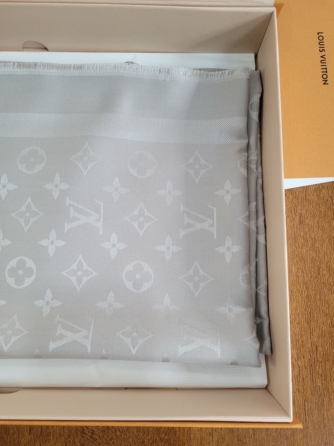 루이비통 모노그램 클래식 숄 머플러 방도 상품이미지5