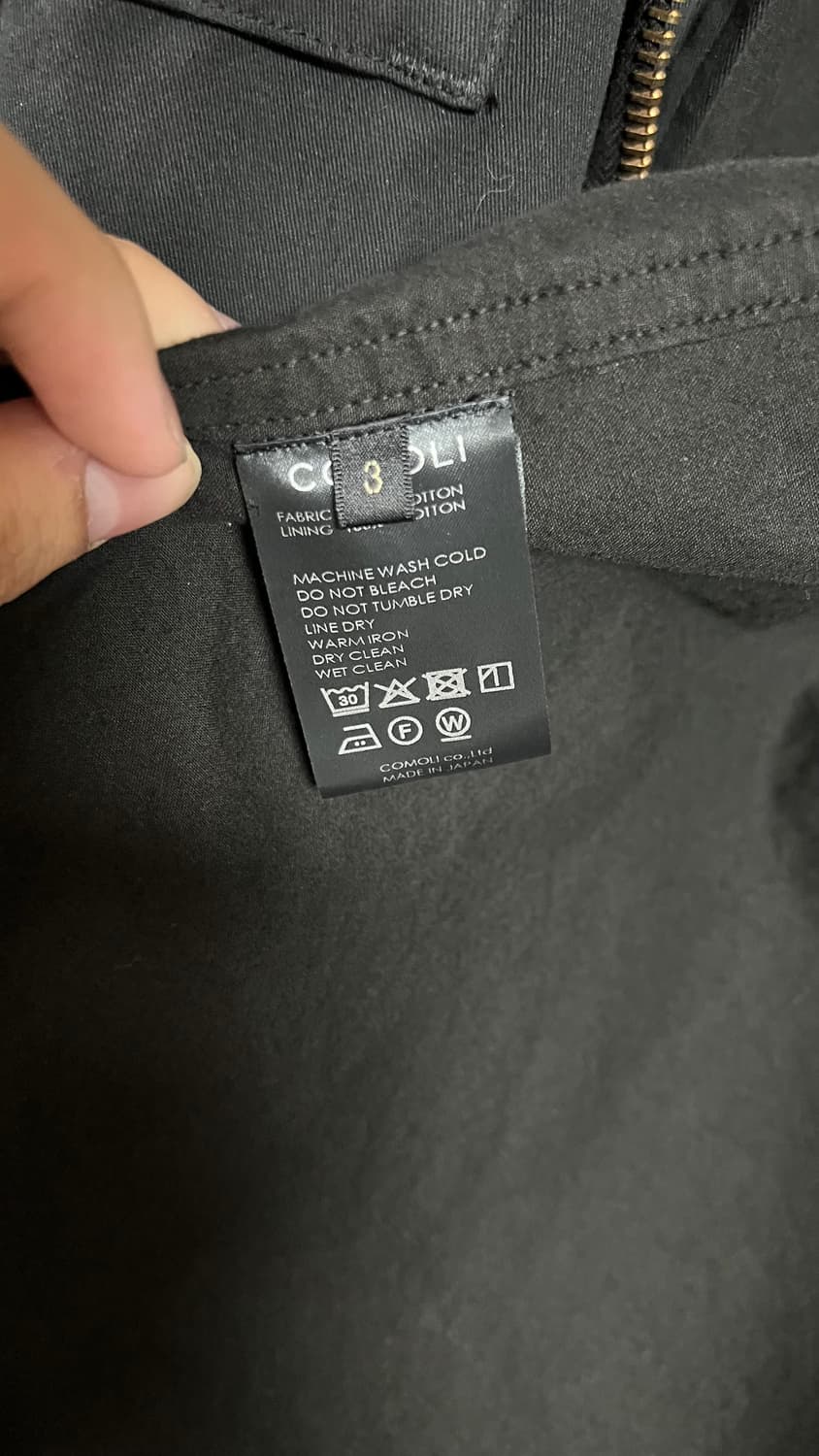 코모리 25aw 가먼트다잉 m65 자켓 3사이즈 상품이미지5