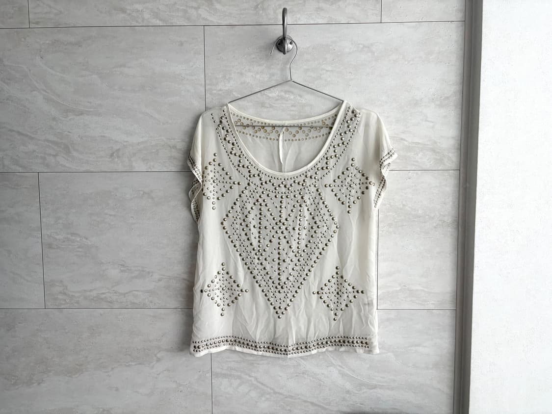 stud sheer top 상품이미지5
