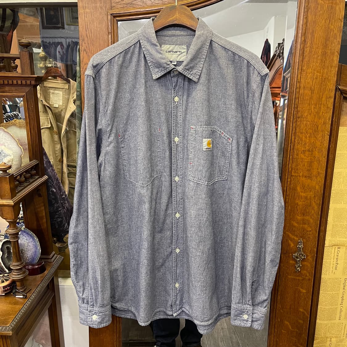 Carhartt wip L/S State shirt 상품이미지1