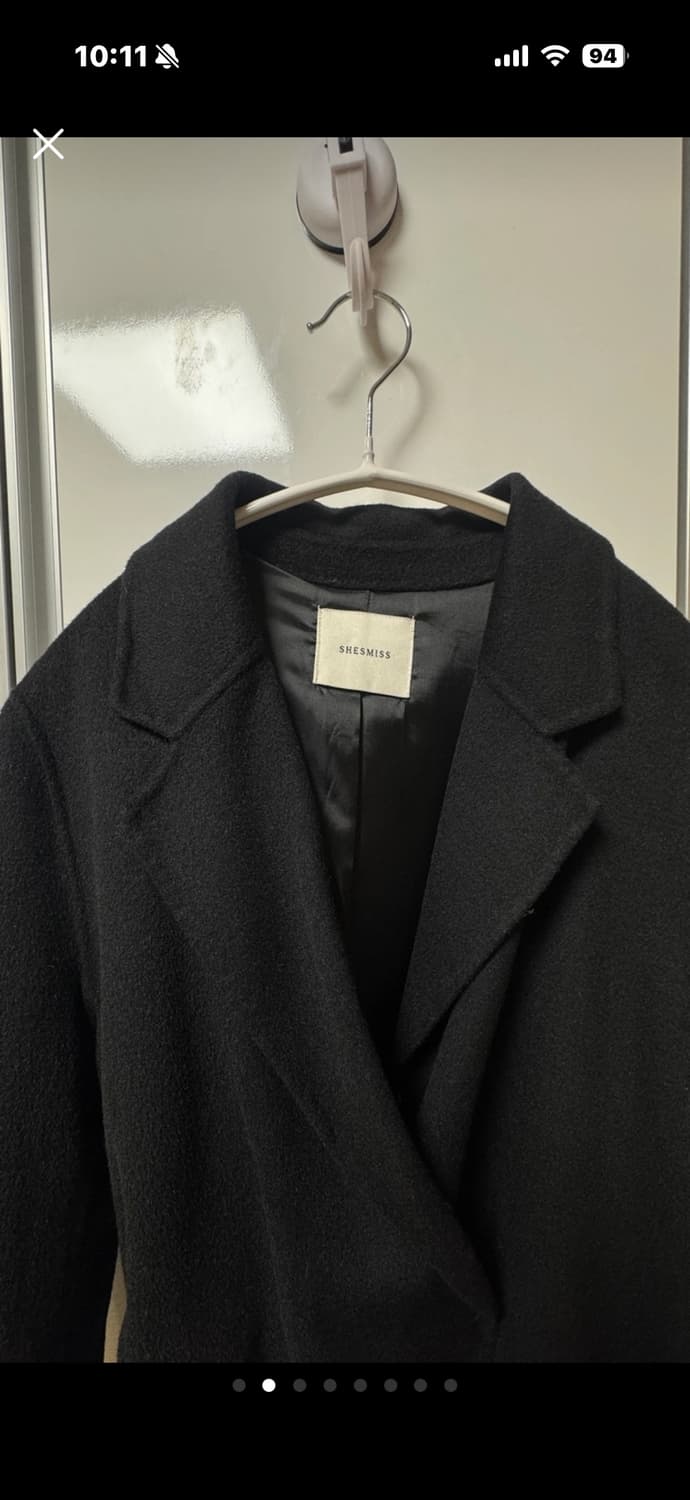 쉬즈미스 울 캐시미어 코트 55사이즈 상품이미지2