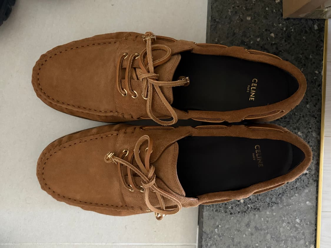 셀린느 트리오페 보트슈즈 43 상품이미지3