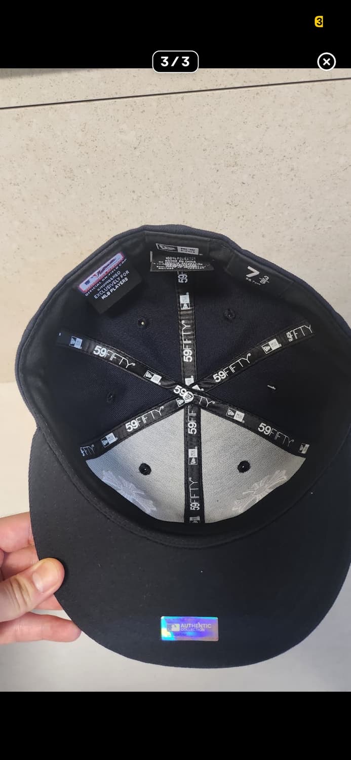 뉴에라 뉴욕 양키스 스냅백 738 크롬하츠 자수 상품이미지2