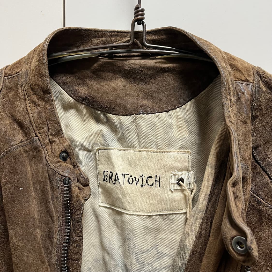 조르지오브라토 램스킨 바이커자켓 상품이미지7