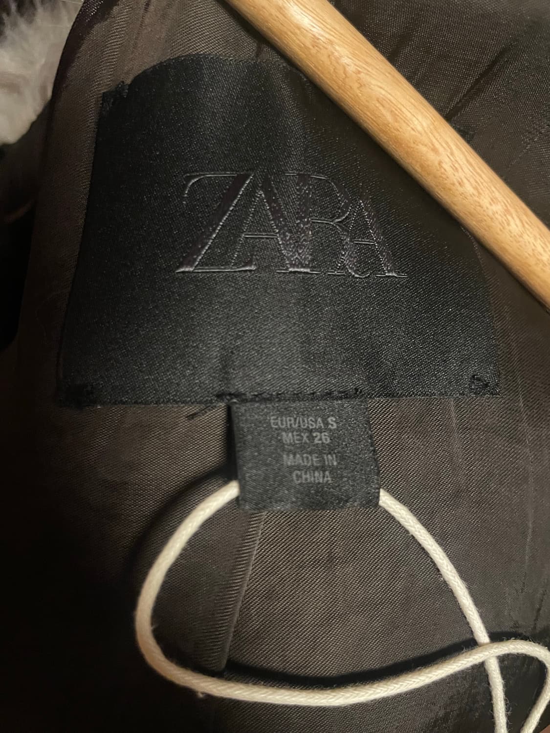 ZW 컬렉션 페이크 퍼 숏 코트 상품이미지4