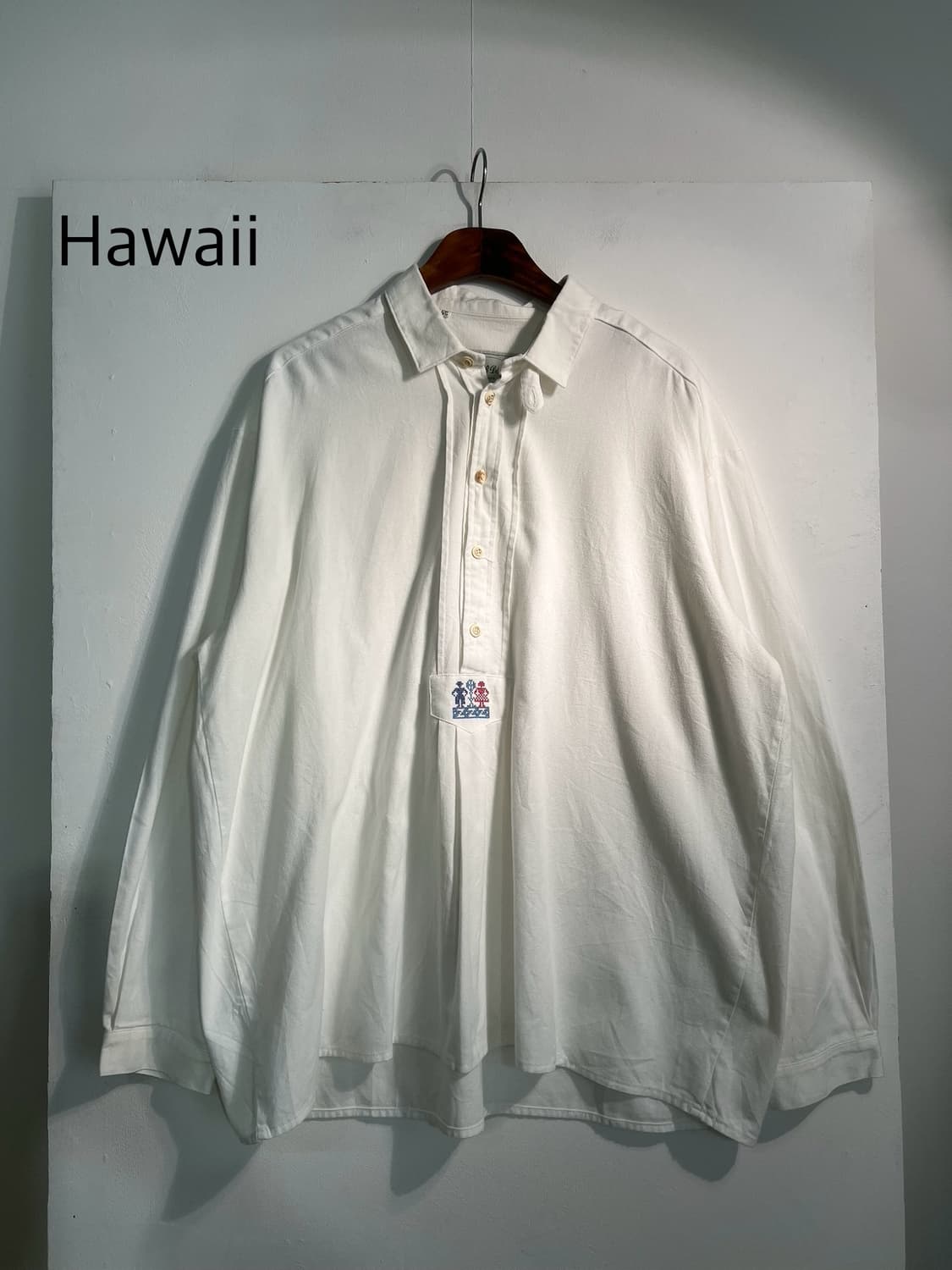 Hawaii 자수 셔츠 45size 2XL~ 상품이미지1