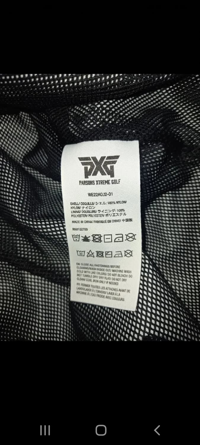 PXG 검정 여성골프 바람막이           66~77 상품이미지4