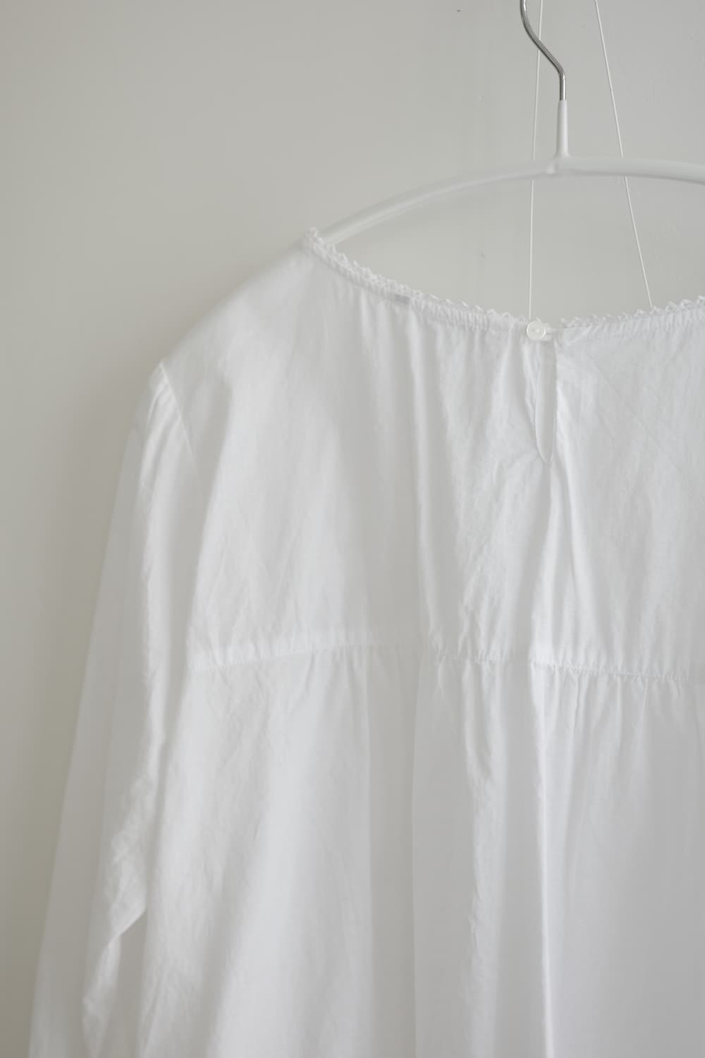 UNIQLO 화이트 레이스  코튼 블라우스 상품이미지7