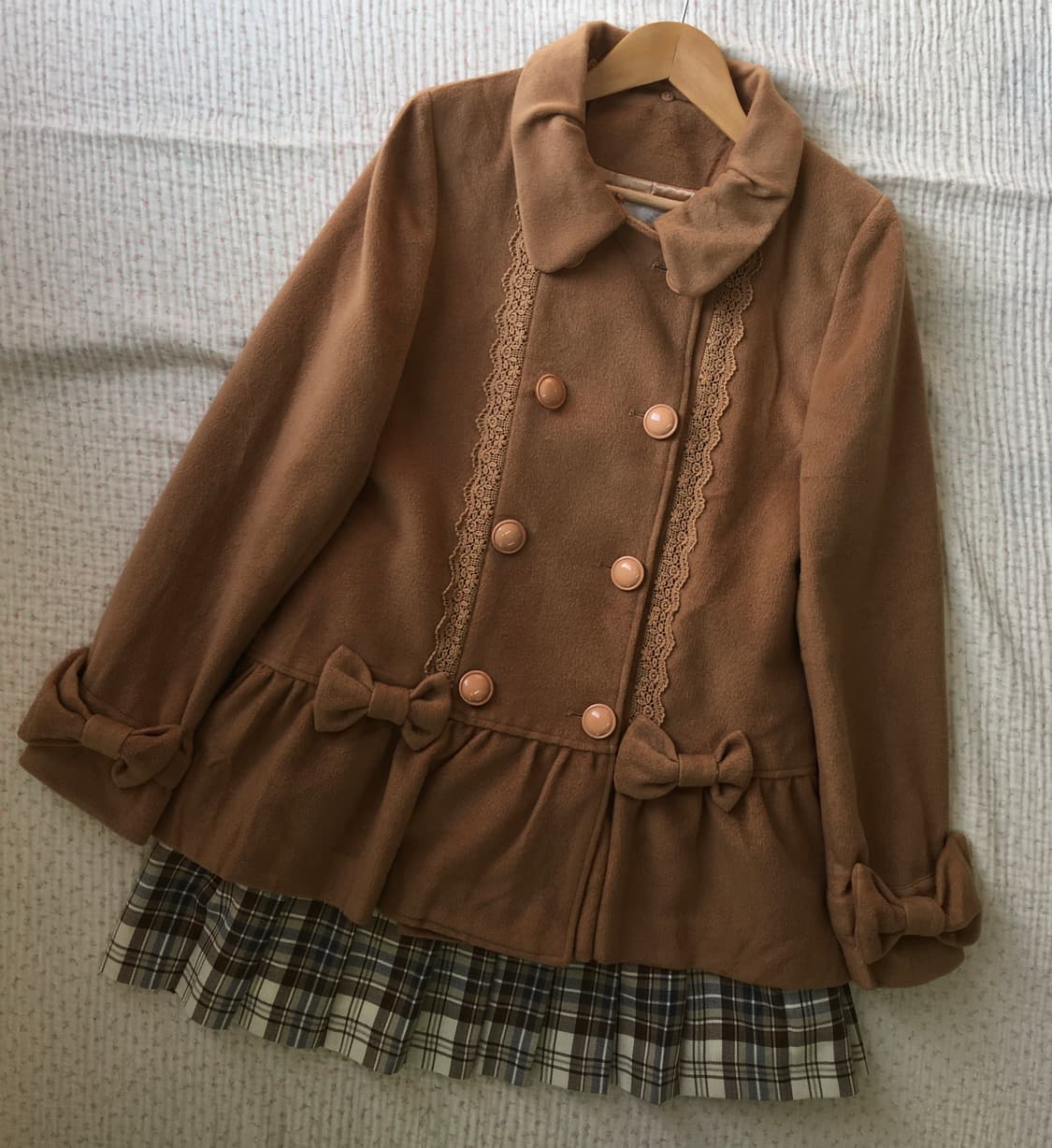 연락주세요 리즈리사 lizlisa 코트 히메갸루 라떼갸루 반코트 라떼코트 상품이미지1