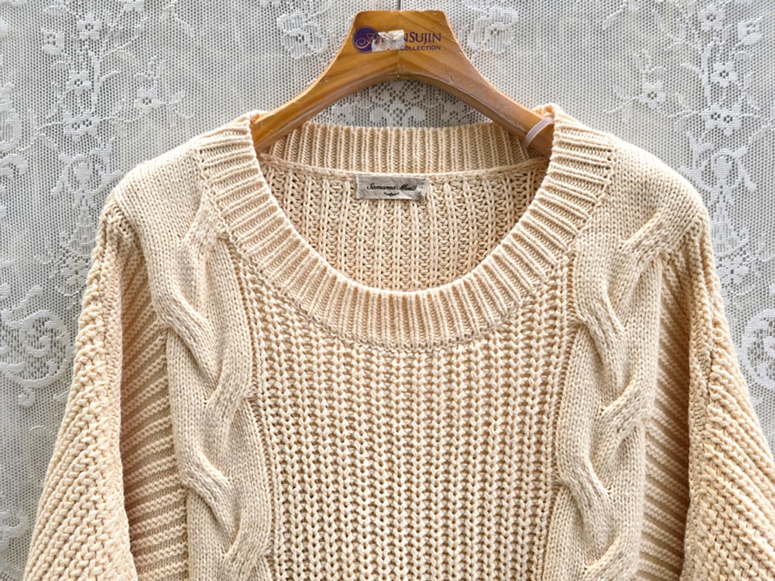 사만사 모스 2 케이블 니트 상품이미지3