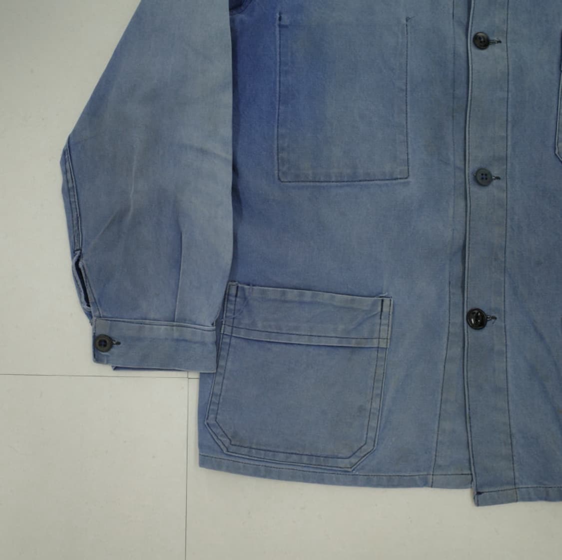 70s 프렌치 페이드 워크 초어 자켓 상품이미지4