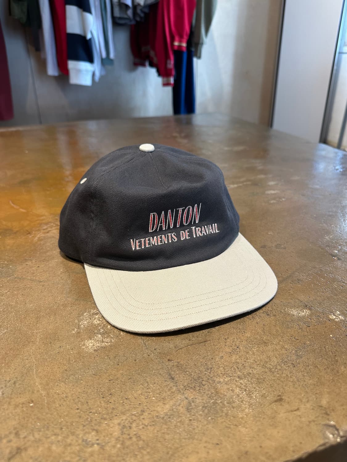  Danton Twill Flat Visor 2Tone Cap 상품이미지3