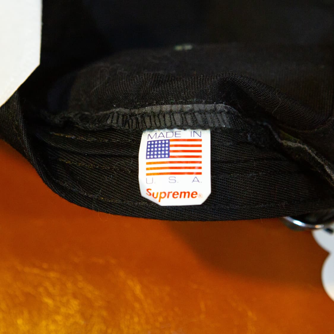 슈프림 캠프캡 블랙 상품이미지4