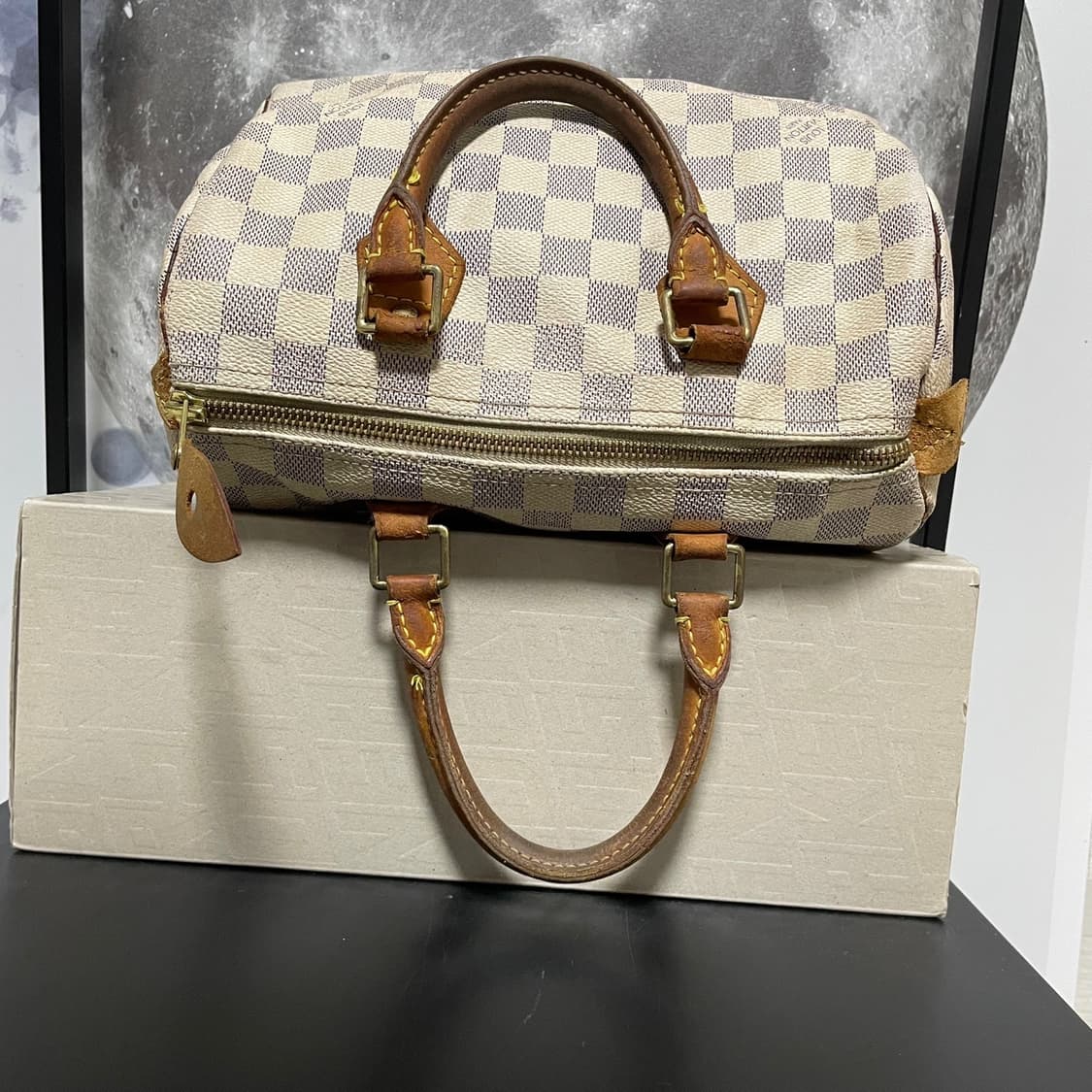 정품 27x19) 루이비통 스피디 토드백 상품이미지6