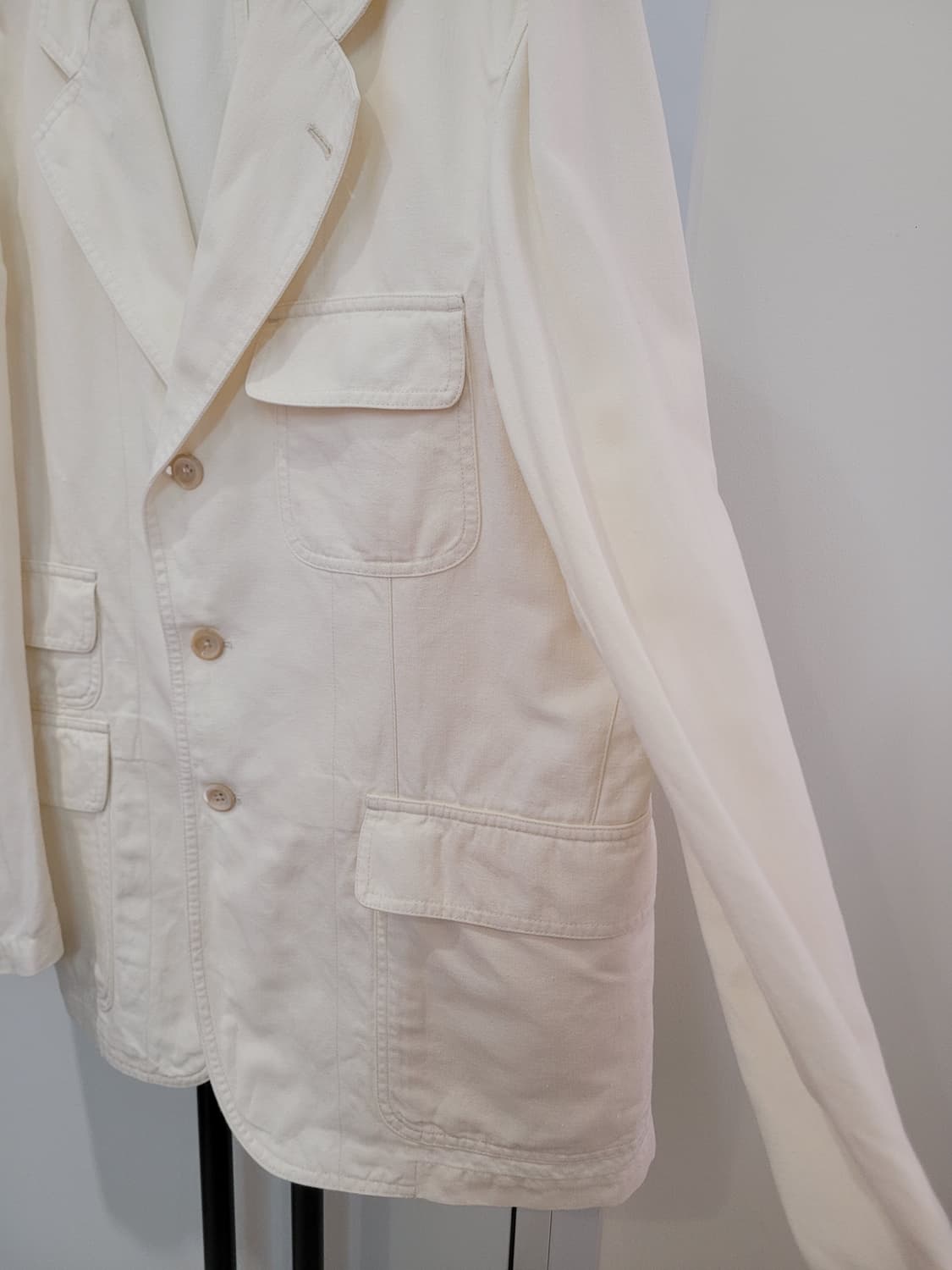 드레익스 게임 블레이저 에크루 42사이즈 상품이미지4