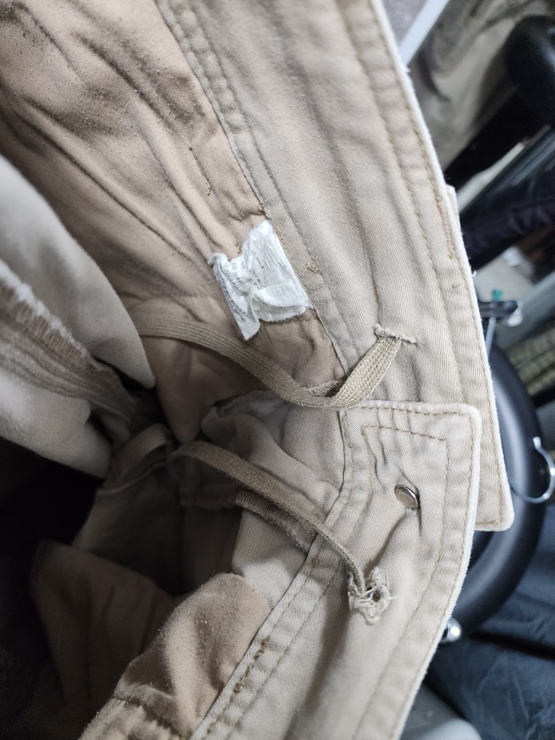 폴햄 헤비코튼 어메카지 카고바지 상품이미지7