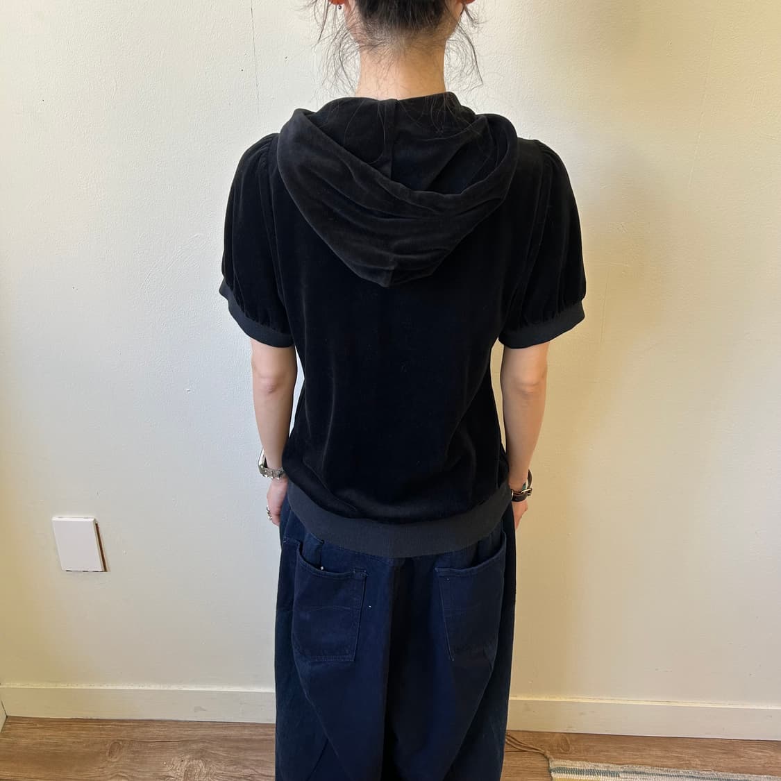 버버리 벨벳 트레이닝 집업 상품이미지3