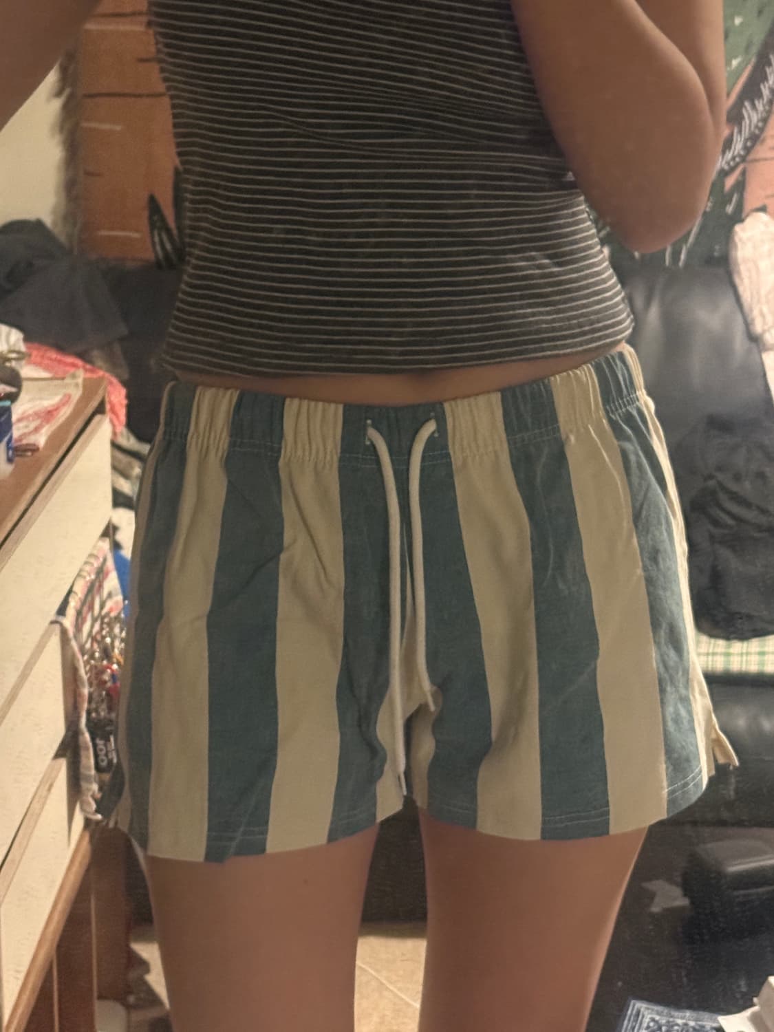 스트라이프 반바지 상품이미지1