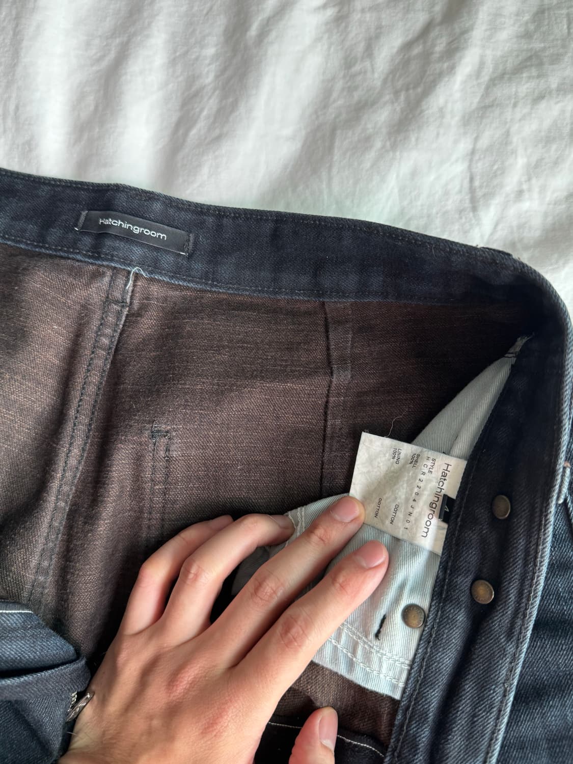 Hachingroom 데님팬츠 상품이미지1