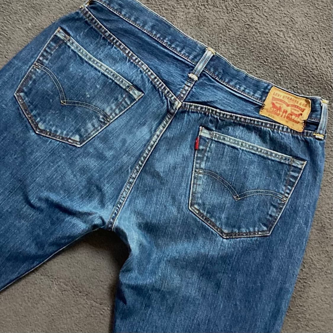 리바이스 501 블랭크탭 데님팬츠 W L 상품이미지4