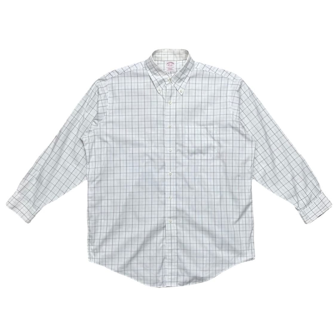 BROOKS BROTHERS 체크 셔츠 16½-33 상품이미지1