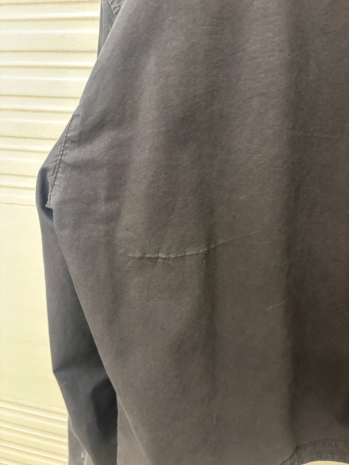 스톤아일랜드 가먼트다잉 크롭 오버셔츠 상품이미지6