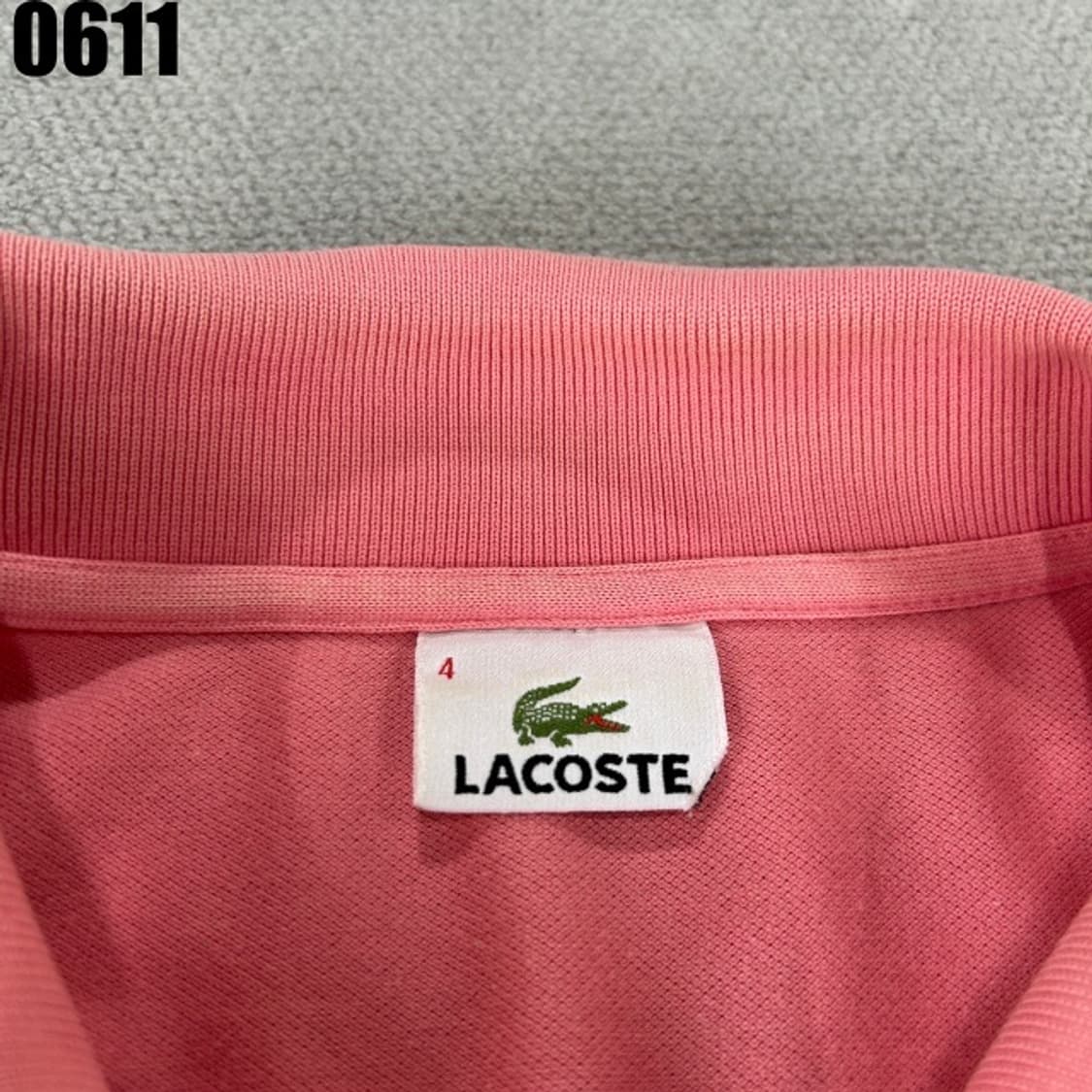라코스테 핑크색상  상품이미지2