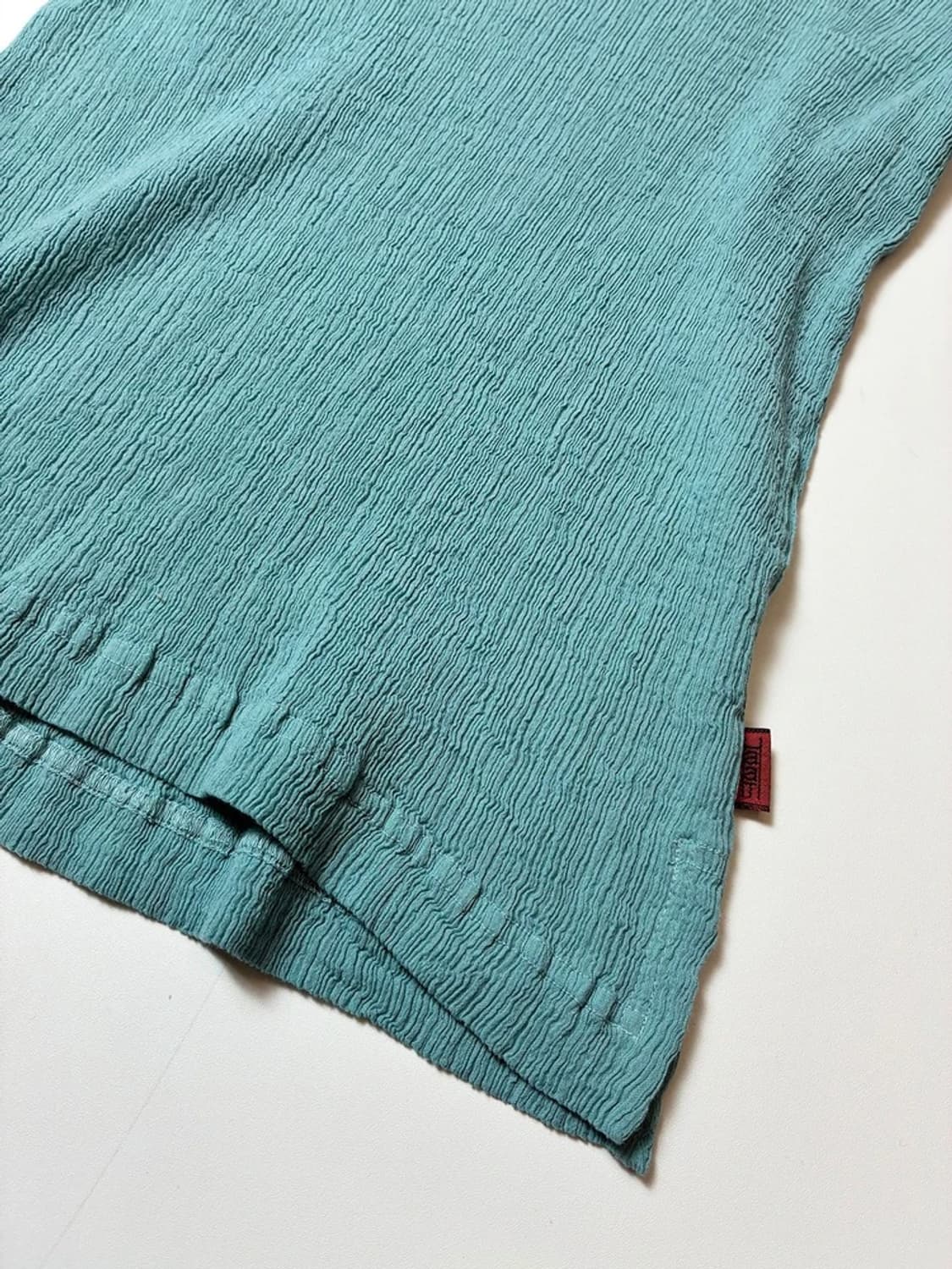 이세이미야케 20SS 지그재그 리브드 튜닉 반팔 티셔츠 PN9590 상품이미지4