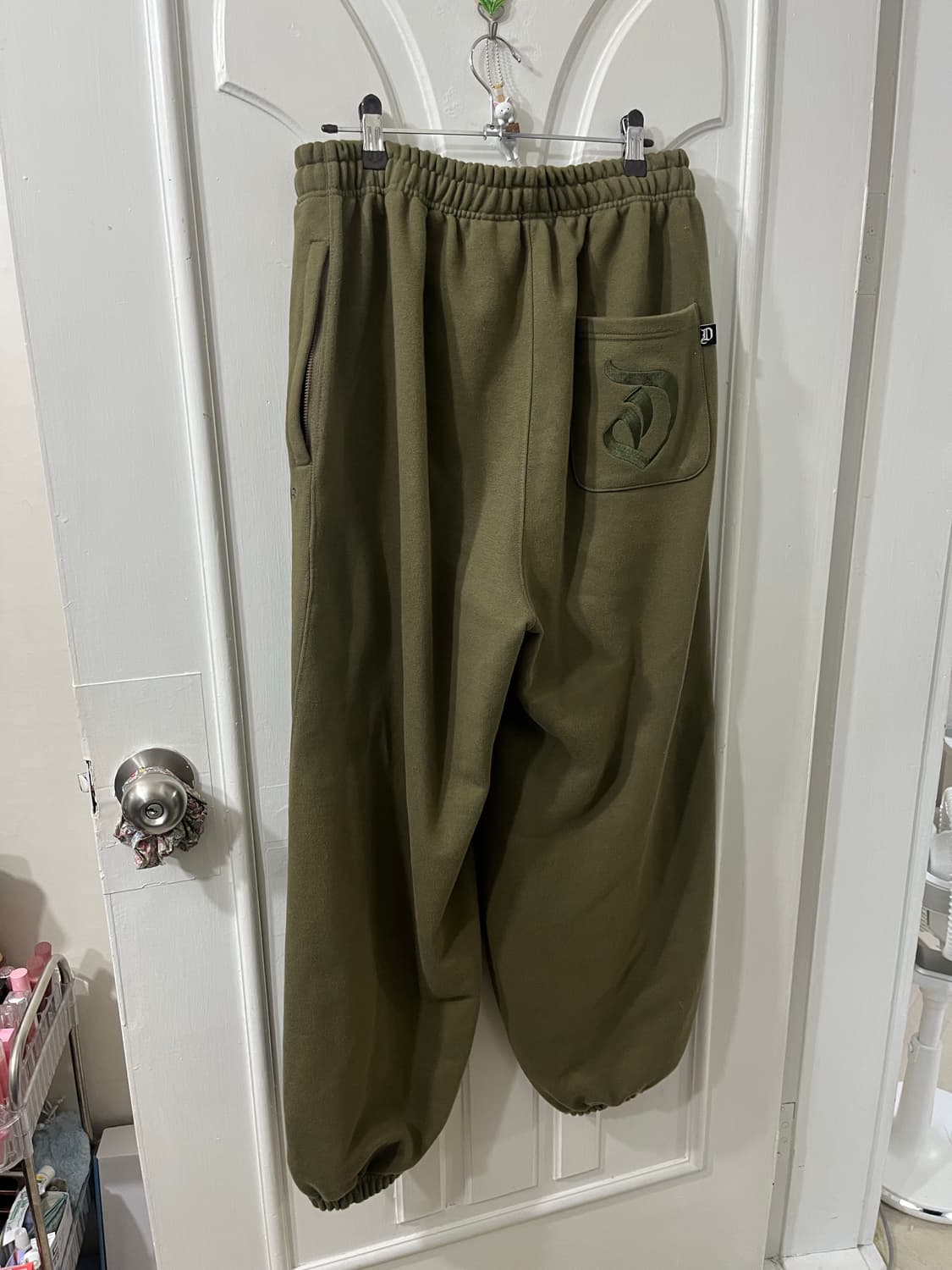 오도어 몰리 조거 카키 2사이즈 상품이미지5