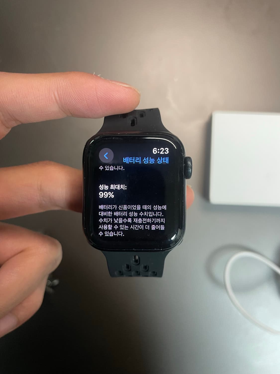 애플워치 se2 미드나이트 40mm gps 상품이미지2