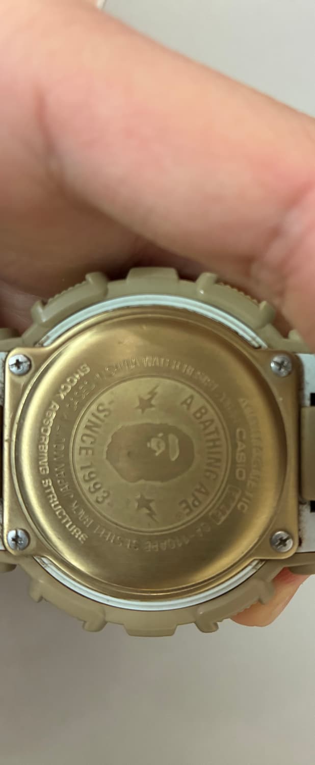 BAPE x G-SHOCK 한정판 시계 상품이미지7