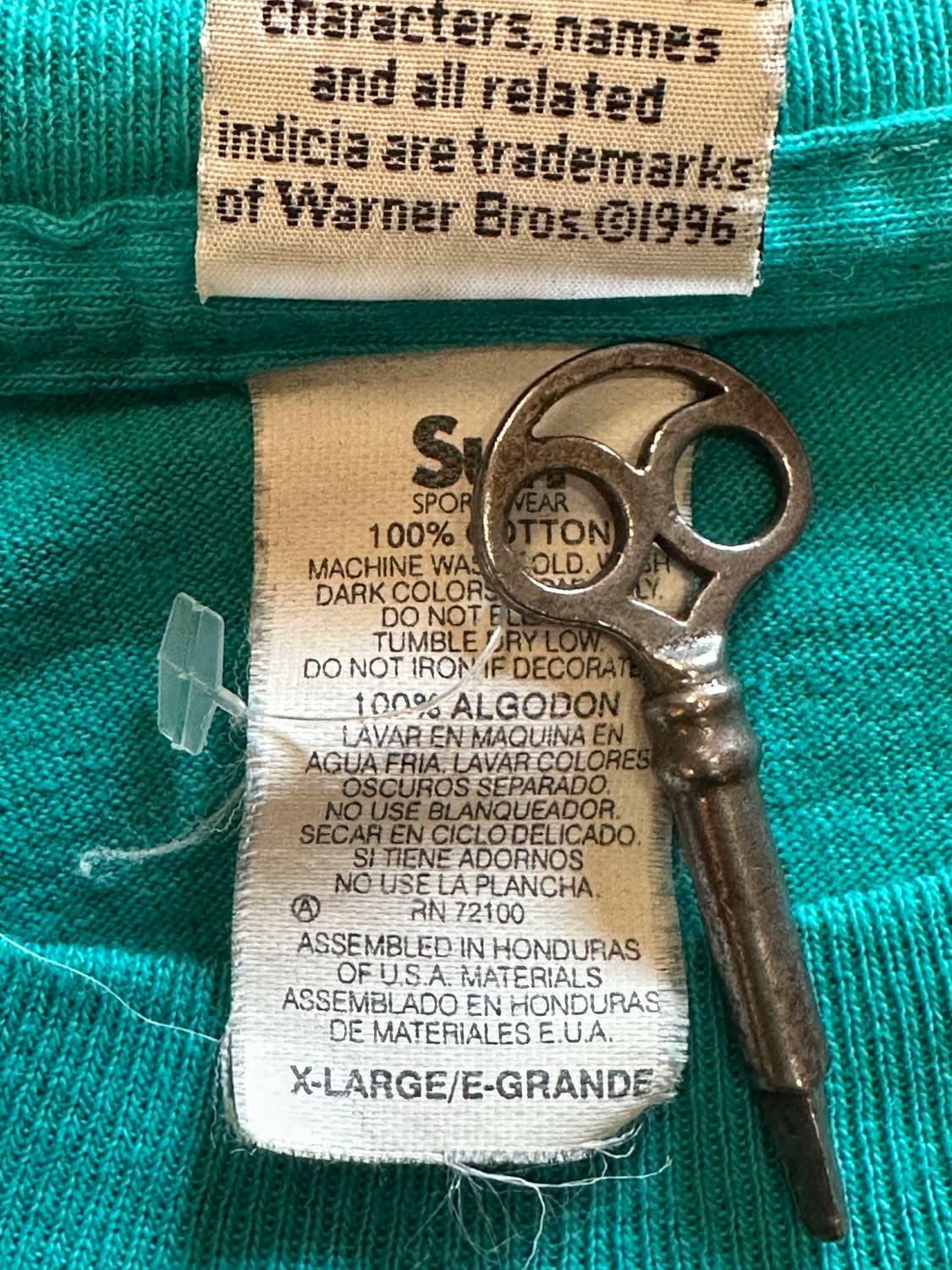 1996년 워너브라더스 힙스터 트위티 티셔츠 XL 상품이미지8