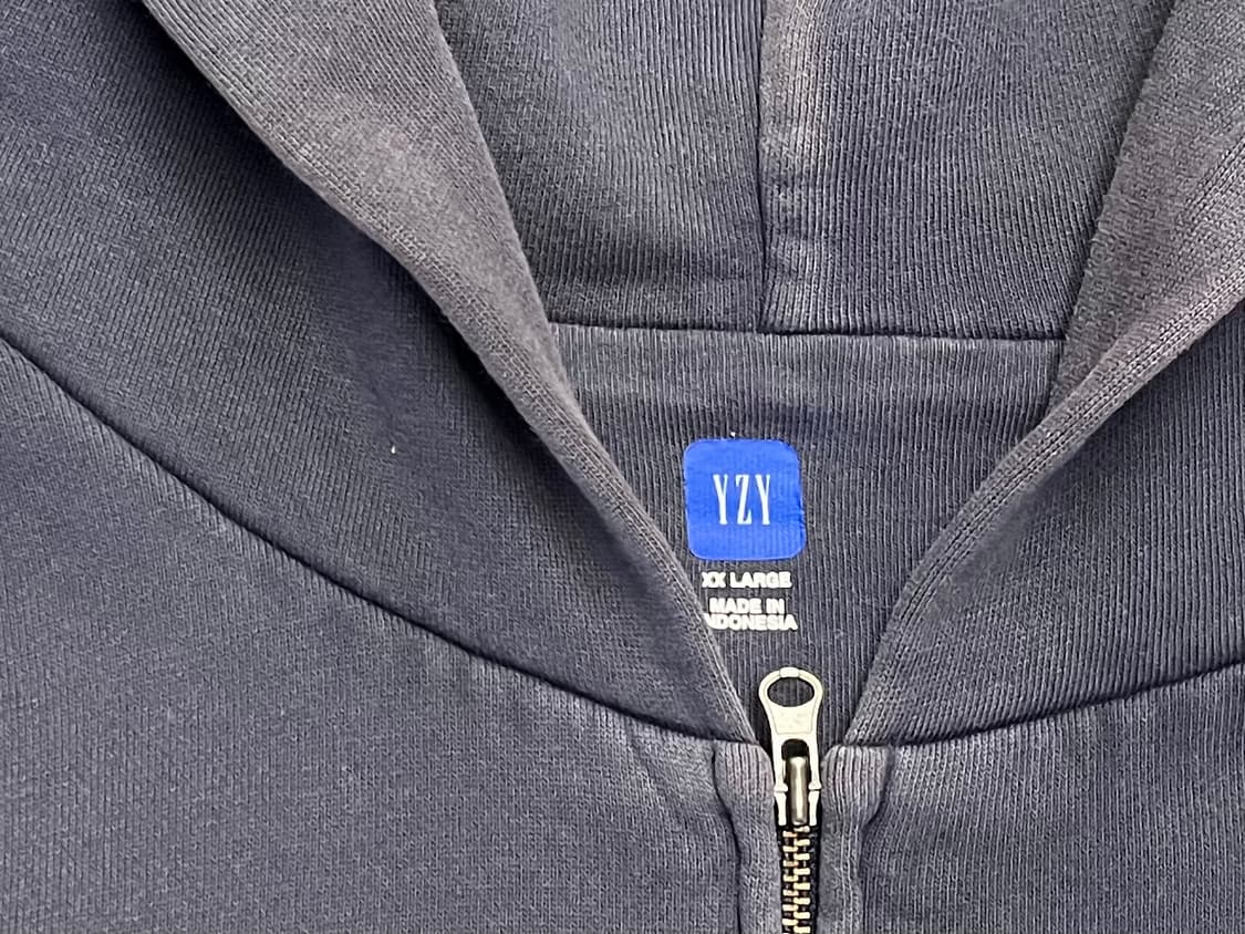 [110] 이지 갭 YZY 짚업후드 XXL  상품이미지3